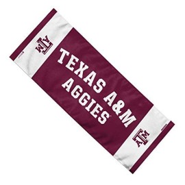 Ncaa Texas A&M Aggies Team Enduracool Microfiber Towel, 12 X 30 Inch