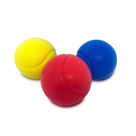 E-Deals 70Mm Soft Foam Tennis Balls - Assorted Colours