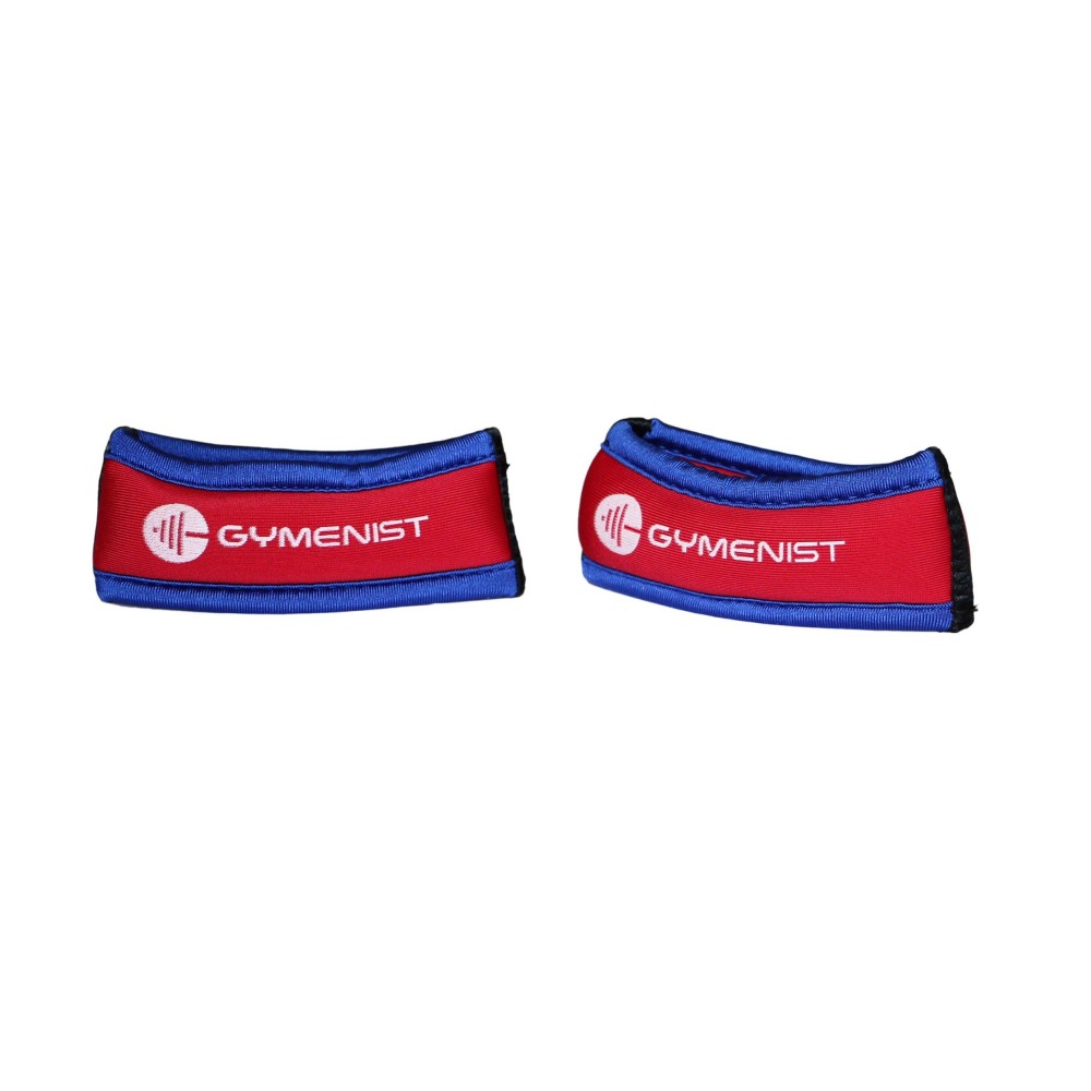 Gymenist Wrist Weights Running Stylish Bracelet Pair Of Weights Set Of 2 Jogging Cardio Weight To Strengthen The Hands Forearm (05 Lb (Red - Blue))