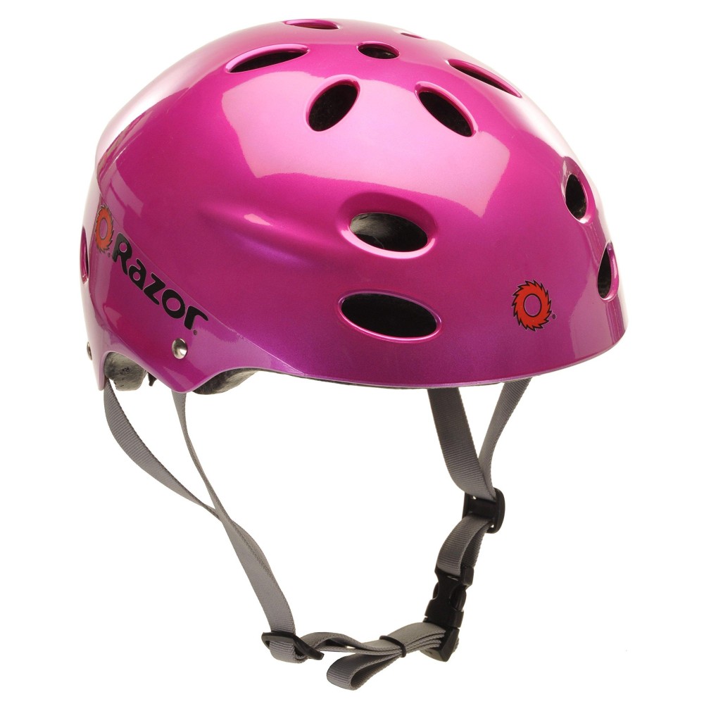 Razor V-17 Youth Multi-Sport Helmet, Magenta