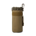 Tegool Water Bottle Sleeve Bag Bottle Holder Tactical Water Bottle Pouch Not Oversize (Brown)