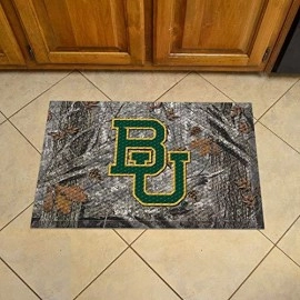 Fanmats 20753 Team Color 19 X 30 Baylor Scraper Mat (Camo)