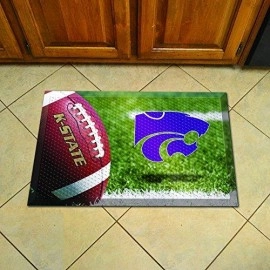 Kansas State University Rubber Scraper Door Mat