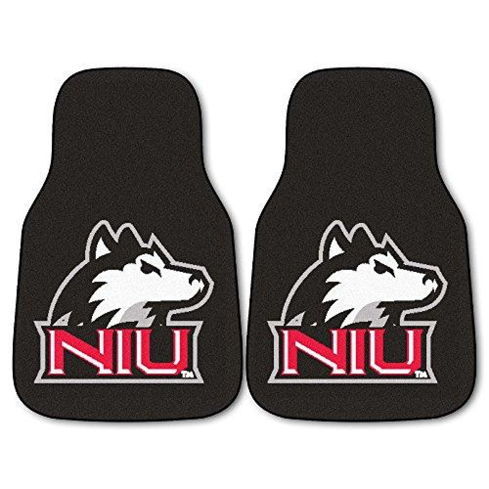 Fanmats Northern Illinois University 2-Pc Carpet Car Mat Set17X27