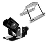 Yes4All Special Combo Tricep V Shaped Press Down Bar - Closed Handle Cable Attachments & Black T-Bar Row Platform Full 360A