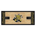 Fanmats 19250 Wichita State Basketball Court Runner, Team Color, 30X72