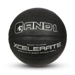 AND1 Xcelerate Rubber Basketball: Game Ready, Official Regulation Size 7 (29.5