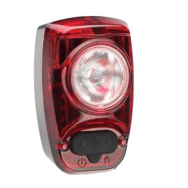 CYGOLITE Hotshot- 100 Lumen Bike Tail Light- 6 Night & Daytime Modes- User Tuneable Flash Speed- Compact Design- IP64 Water Resistant- Secured Hard Mount- USB Rechargeable- Great for Busy Roads