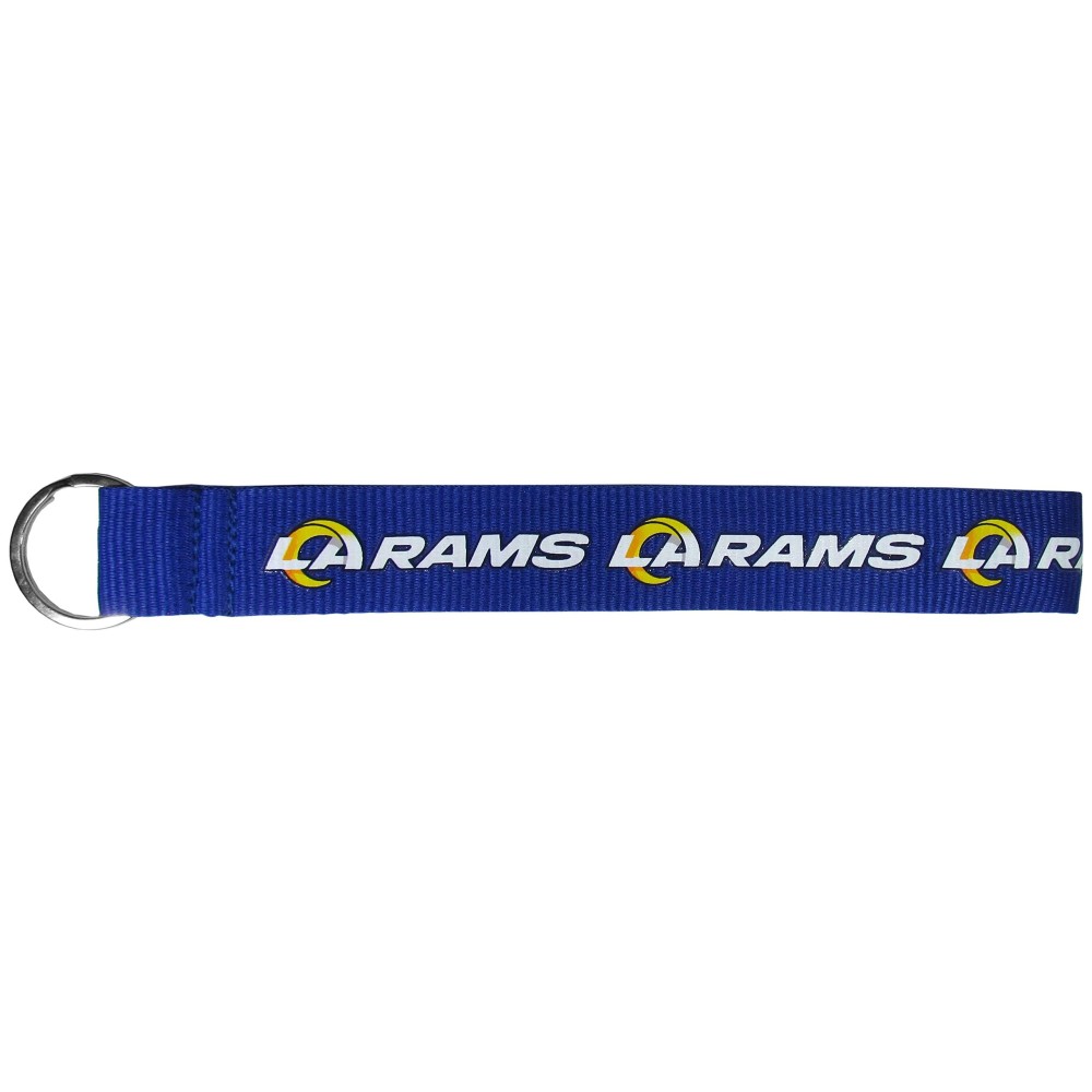 Nfl Los Angeles Rams Lanyard Key Chain, Blue