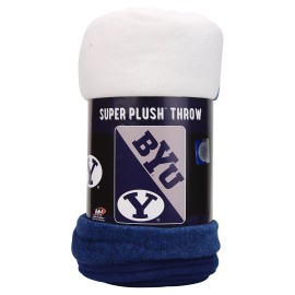 Northwest NCAA BYU Cougars Unisex-Adult Micro Raschel Throw Blanket, 46