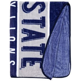 Northwest NCAA Penn State Nittany Lions Unisex-Adult Raschel Throw Blanket, 60