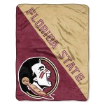 Northwest NCAA Florida State Seminoles Unisex-Adult Micro Raschel Throw Blanket, 46