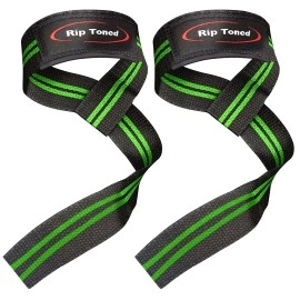 Rip Toned Lifting Straps For Weightlifting - Long 23 Inch Deadlifting Straps Lifting Wrist Straps For Men & Women With Protection Padding For Deadlifts Powerlifting Strength Training