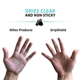 2Toms GripShield, Non-Sticky Grip Enhancer, Dry Grip for Tennis, Golf, Pole Dancing, Gaming, 1.5 Ounce, 1 Bottle