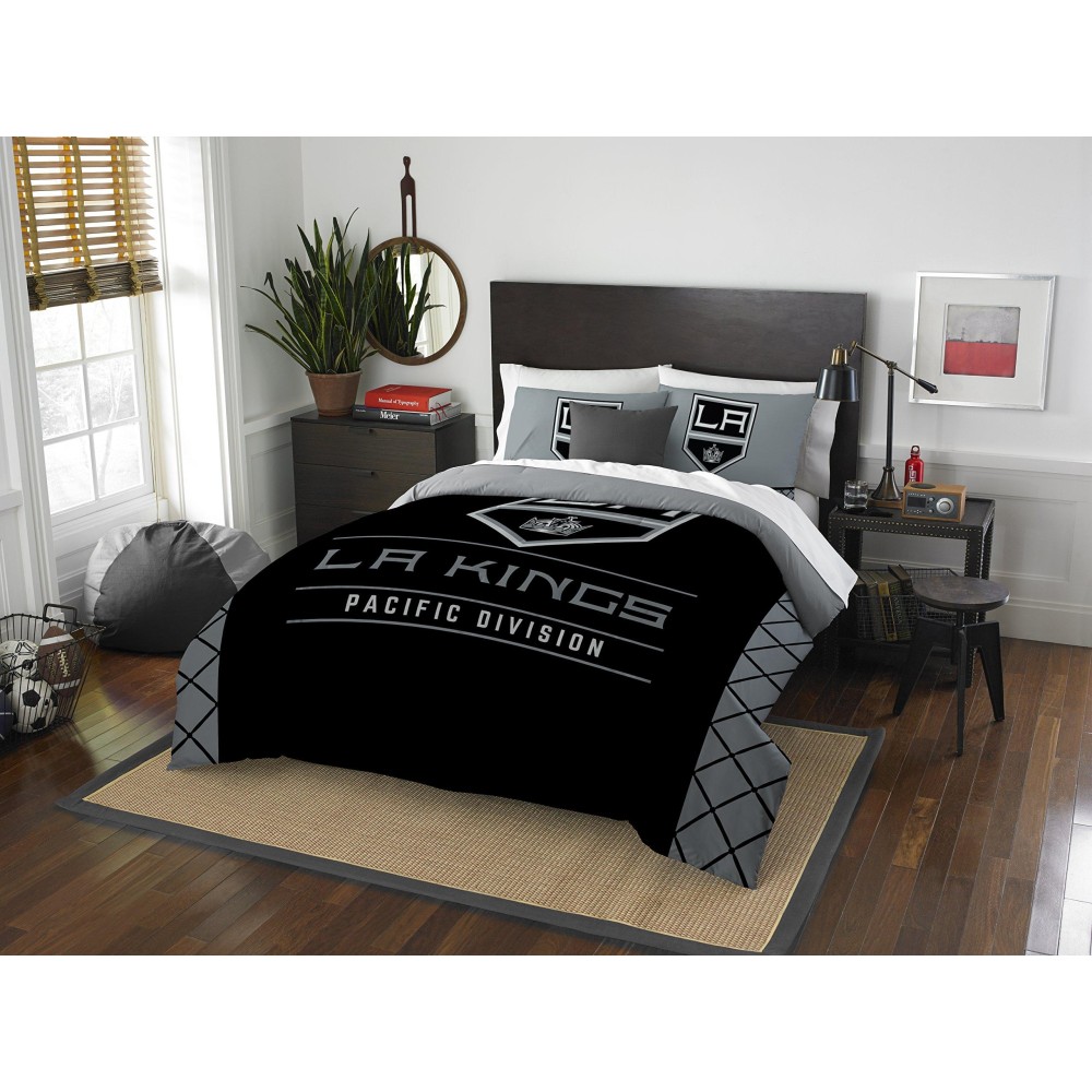 Northwest Nhl Los Angeles Kings Unisex-Adult Comforter And Sham Set Fullqueen Draft