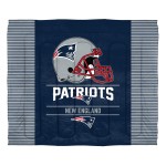 Northwest Nfl New England Patriots Unisex-Adult Comforter And Sham Set Fullqueen Draft