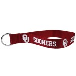 NCAA Oklahoma Sooners Lanyard Key Chain, Wristlet