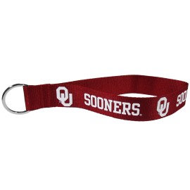 NCAA Oklahoma Sooners Lanyard Key Chain, Wristlet