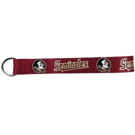 NCAA Florida State Seminoles Lanyard Key Chain, Wristlet