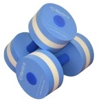 Aqua Dumbbell Set - Provides Resistance for Water Aerobics Fitness and Pool Exercises - 1 Pair - 3