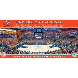 MasterPieces 1000 Piece Sports Jigsaw Puzzle - NCAA Virginia Cavaliers Basketball Panoramic - 13