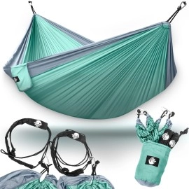 Legit Camping Hammock - Hammocks - 2 Person Hammock - Tree Hammock - Double Hammock - Portable Hammock - Outdoor Hammock - Hammock - Travel Hammock - Hammocks for Outside - Heavy Duty Hammock