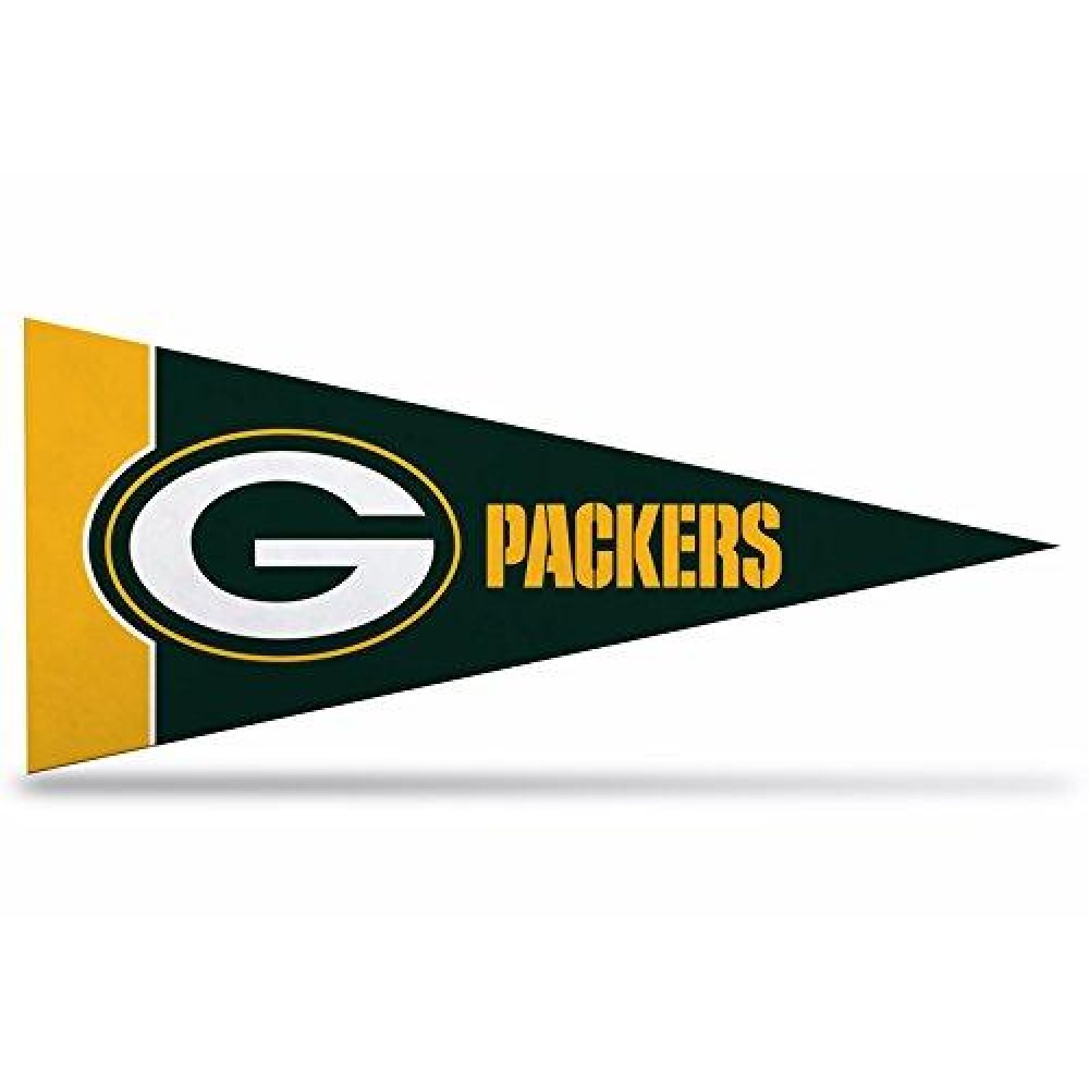 NFL Green Bay Packers 8-Piece 4-Inch by 9-Inch Classic Mini Pennant D