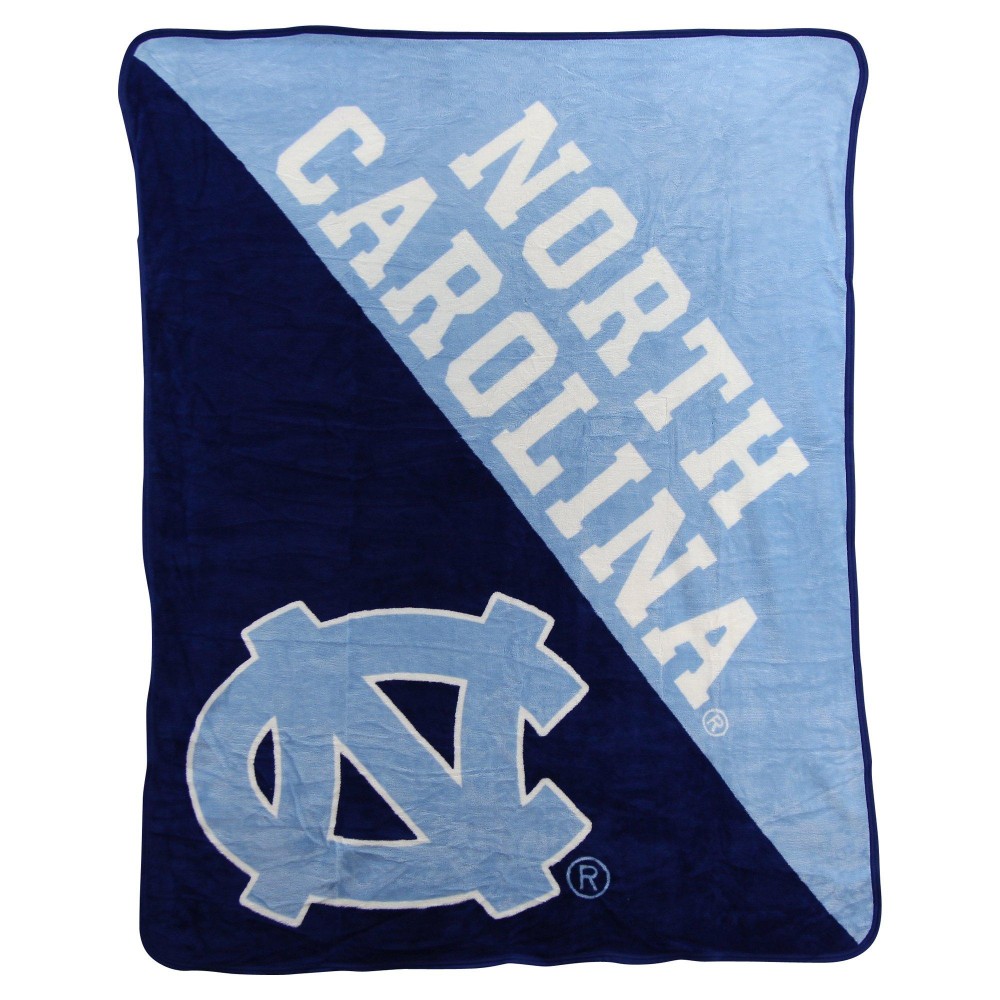 Northwest NCAA North Carolina Tar Heels Unisex-Adult Micro Raschel Throw Blanket, 46