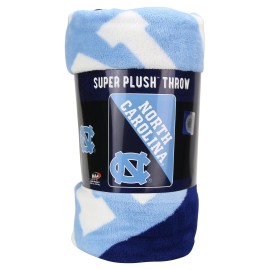 Northwest NCAA North Carolina Tar Heels Unisex-Adult Micro Raschel Throw Blanket, 46