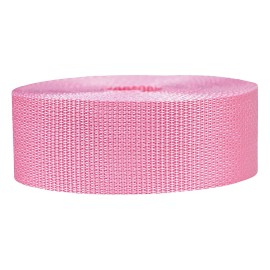 Strapworks Lightweight Polypropylene Webbing - Poly Strapping for Outdoor DIY Gear Repair, Pet Collars, Crafts - 3/4 Inch by 10, 25, or 50 Yards, Over 20 Colors