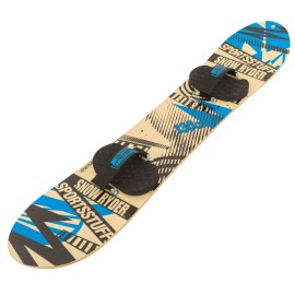 Sportsstuff Snow Ryder 130 Cm Beginners Board, Hardwood Construction, Easy Adjustment, Blue