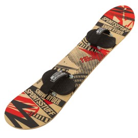 Sportsstuff Snow Ryder, Hardwood Snowboard, Perfect For Beginners And Backyard Fun