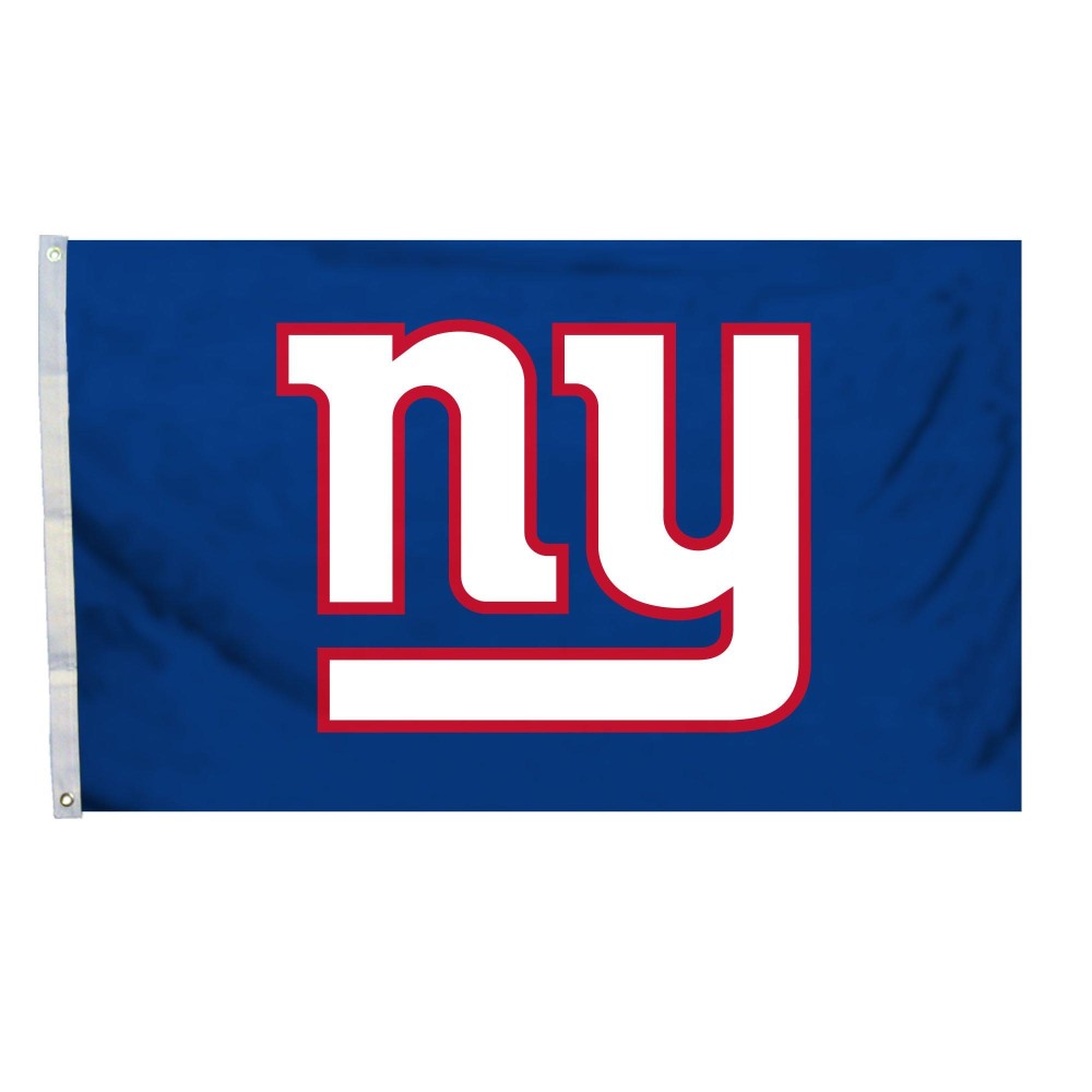 Fremont Die NFL New York Giants All-Pro Flag with Grommets, 4' x 6', Team Colors