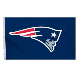 Fremont Die NFL New England Patriots All-Pro Flag with Grommets, 4' x 6', Team Colors