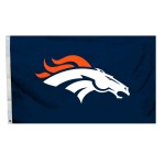 Fremont Die NFL Denver Broncos All-Pro Flag with Grommets, 4' x 6', Team Colors