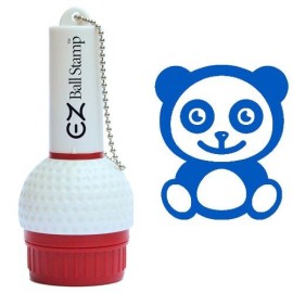 Promarking Ezballstamp Golf Ball Stamp - Blue Panda