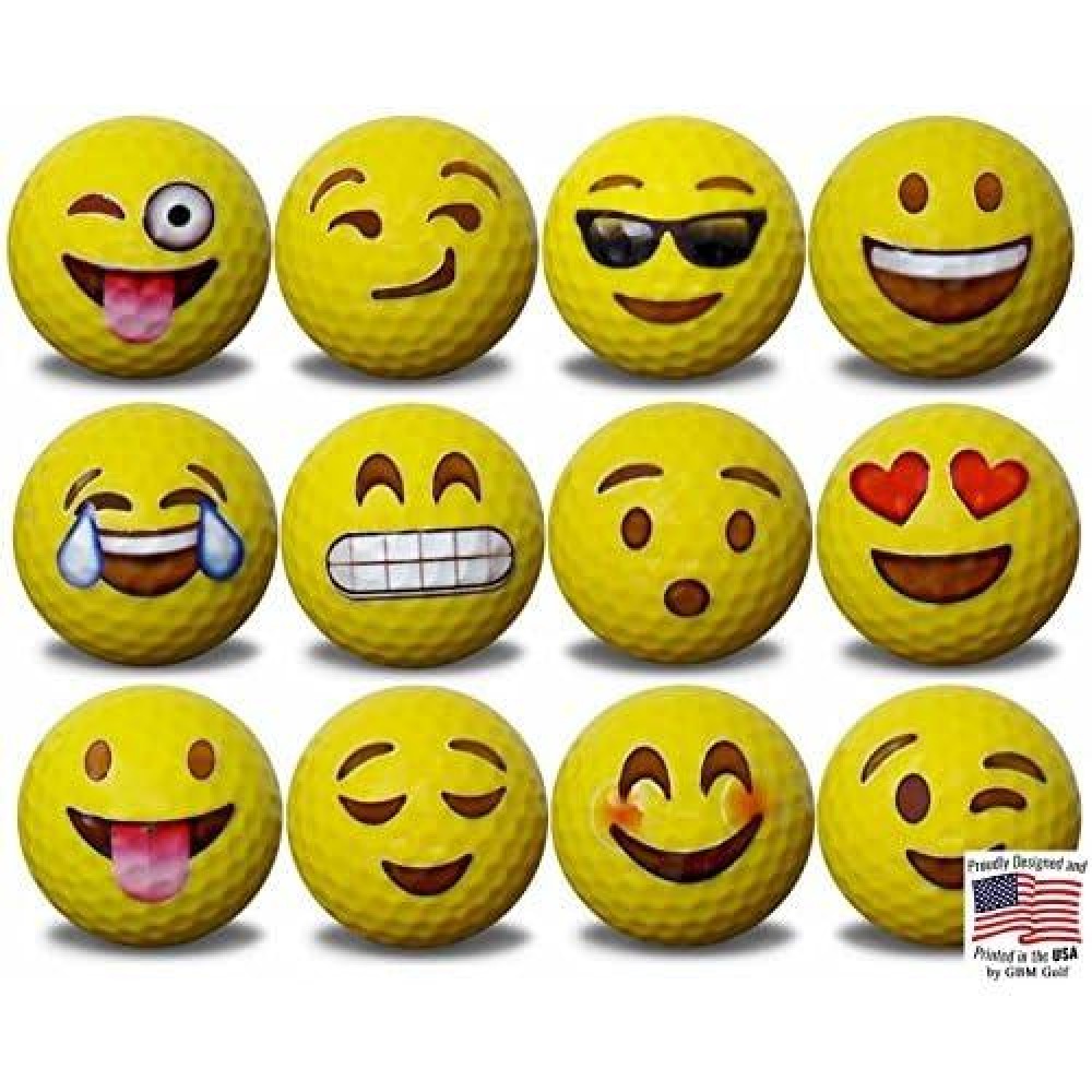 Emoji Golf Balls