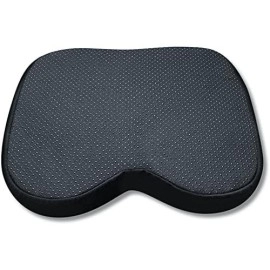 2K Fit Rowing Machine Seat Cushion (Model 1) For The Concept 2 Rowing Machine With Medium Thickness Dual Density Memory Foam, Washable Cover For Indoor Erg, Concept 2 Rower, Water Rower Seat Pad