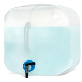 Alexapure 5-Gallon Water Tote, BPA-Free, Rugged for Emergencies and Outdoor Adventures, Collapsible and Easy to Carry