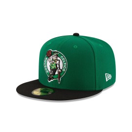 Nba Boston Celtics Mens 2-Tone 59Fifty Fitted Cap , Kelly , 6 78