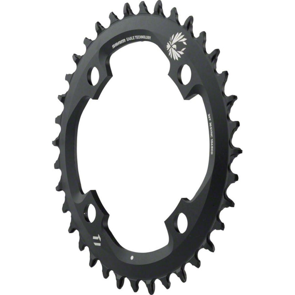 Sram X-Sync 2 Eagle 11 Or 12-Speed Chainring 34T 104Mm Bcd Black