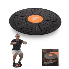 Phoenix Fitness Ry1012 Wobble Balance Board - Exercise Balance Stability Trainer, Portable Balance Training Non-Skid Surface Wobble Board Core Trainer