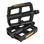 Bv Bike Pedals - 2-Set, Universal Fit Bicycle Pedal 9/16