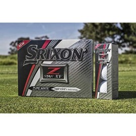 Srixon Z-Star Xv 2017 Golf Balls, White (One Dozen)