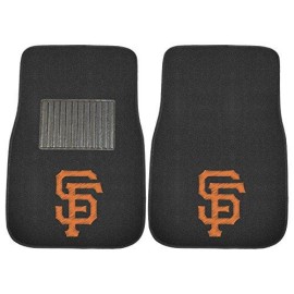 Fanmats Mlb - San Francisco Giants Embroidered Car Mat Set - 2 Pieces