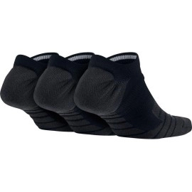 Nike Womens Dry cushion No Show Training Sock (3 Pair) (S Black)Ships Directly from