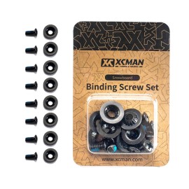 Xcman Snowboard Binding Screw Set M6X16Mm - 8Pcs