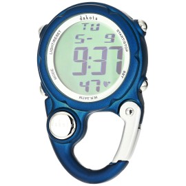 Dakota Digi Clip Mini Watch, Dark Blue, 30963, One Size