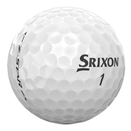 Srixon Z-Star 2017 Golf Balls, White (One Dozen)