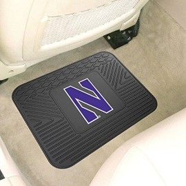 Fanmats 21655 Northwestern Utility Mat, Team Color, 14X17